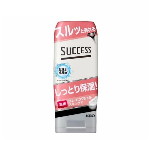 【２４個セット】【１ケース分】 花王 サクセス 薬用シェービングジェル スキンケアタイプ(180g)×２４個セット　１ケース分