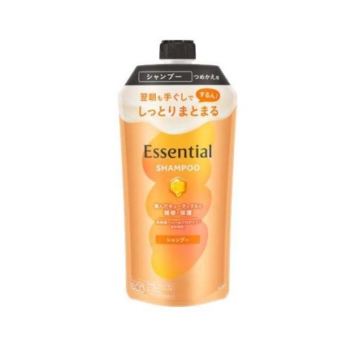 【２０個セット】 花王 エッセンシャル しっとりまとまる シャンプー つめかえ用(300ml)×２０個セット