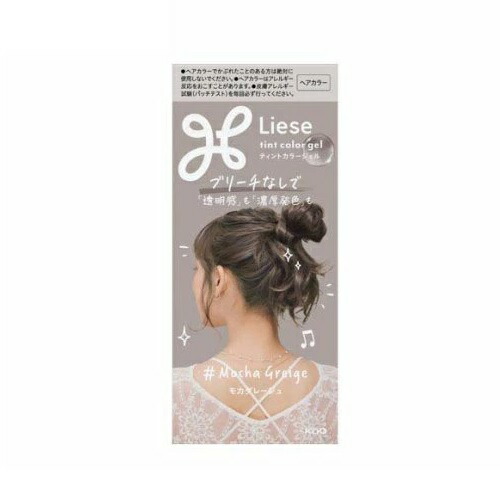 【１０個セット】 花王 リーゼ ティントカラージェル モカグレージュ(191ml)×１０個セット