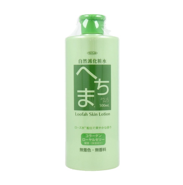 【２４個セット】【１ケース分】 東京企画販売 トプラン 自然派化粧水 へちま(500ml)×２４個セット　１ケース分【ori】