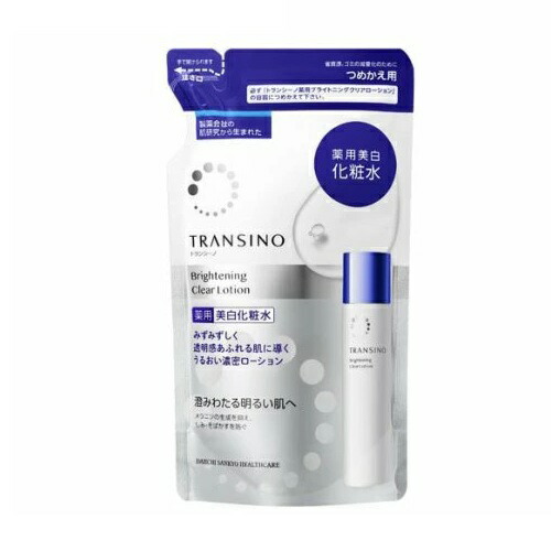【５個セット】 第一三共ヘルスケア トランシーノ 薬用ブライトニング クリアローション つめかえ(140ml)×５個セット