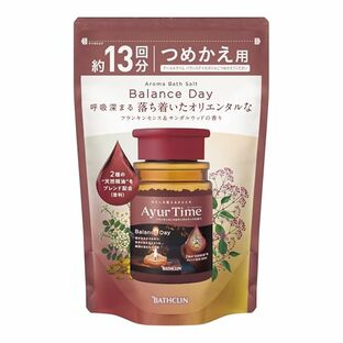 【１０個セット】 アーユルタイム バランスデイ フランキンセンスとサンダルウッドの香り詰め替え 520g×１０個セット