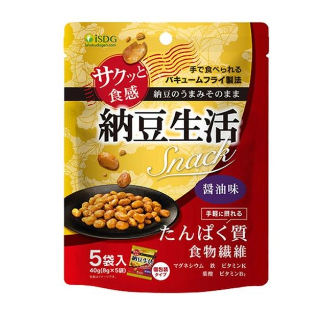 【２０個セット】 医食同源 納豆生活Snack(5袋入)×２０個セット※軽減税率対象品