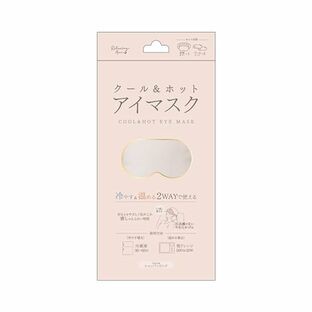 【１０個セット】 日翔 COOL&HOTアイマスク シャンパンピンク×１０個セットの通販は
