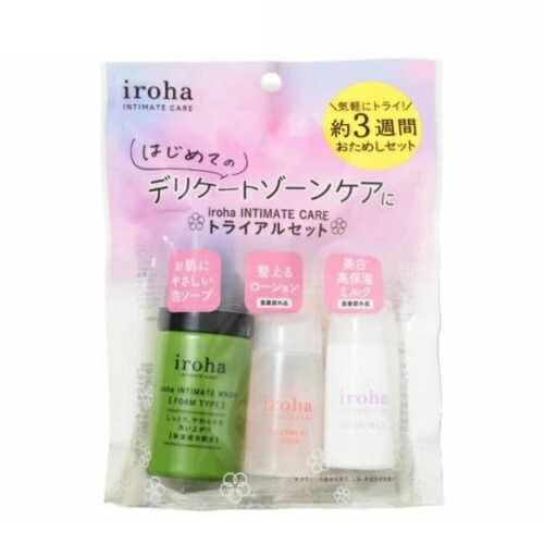 【５個セット】 TENGA iroha インティメートケア トライアル(1セット)×５個セット