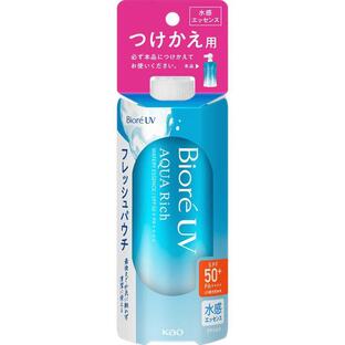 【２４個セット】【１ケース分】 ビオレ UV アクアリッチ ウォータリーエッセンス フレッシュパウチ つけかえ用(120g)×２４個セット　１ケース分