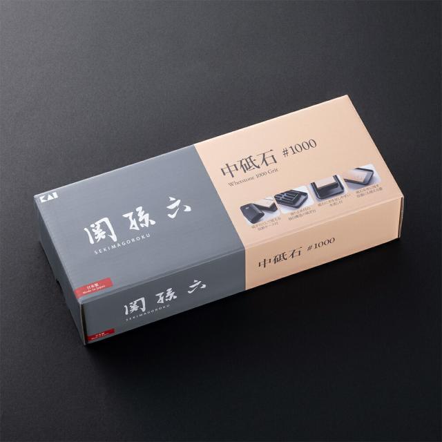 【１０個セット】 貝印　関孫六　中砥石　#1000×１０個セット【k】【ご注文後発送までに1週間前後頂戴する場合がございます】