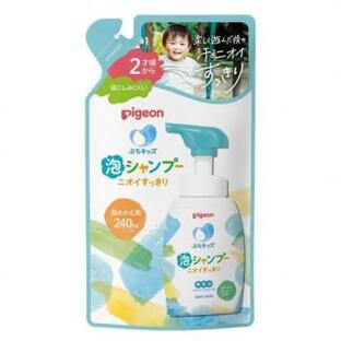 【30個セット】【1ケース分】 pigeon ぷちキッズ泡シャンプーニオイすっきり替 240ml×30個セット 1ケース分 【k】【ご注文後発送までに2週間前後頂戴する場合がございます】