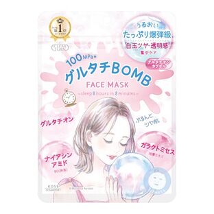 【４８個セット】【１ケース分】 コーセーコスメポート　クリアターン　グルタチＢＯＭＢマスク　7枚入×４８個セット　１ケース分