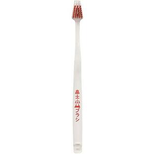 【１０個セット】 ファイン 富士山歯ブラシ 赤 1本入×１０個セット【mor】【ご注文後発送までに2週間前後頂戴する場合がございます】の通販は