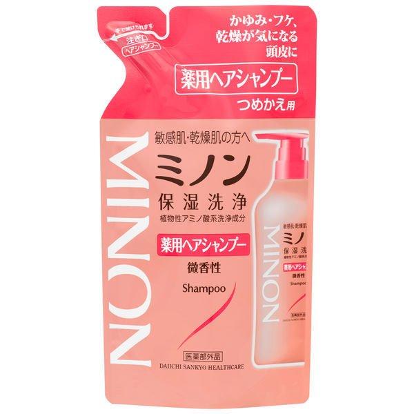 【３０個セット】 ミノン 薬用ヘアシャンプー 380ｍL (詰替用)×３０個セット