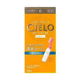 【２７個セット】【１ケース分】 シエロ ヘアカラーEX ミルキー0ひときわ明るいライトブラウン ×２７個セット　１ケース分