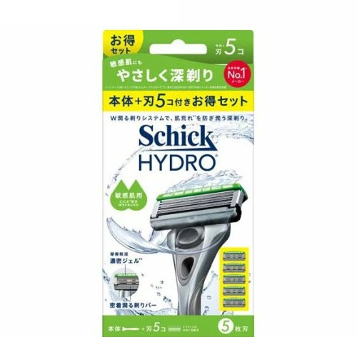 【５個セット】 シック ハイドロ 敏感肌 コンボパック(1セット)×５個セット【k】【ご注文後発送までに2週間前後頂戴する場合がございます】