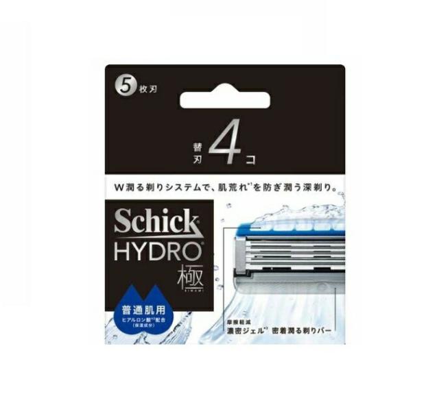 【５個セット】 シック ハイドロ極 普通肌 替刃(4個入)×５個セット【k】【ご注文後発送までに2週間前後頂戴する場合がございます】