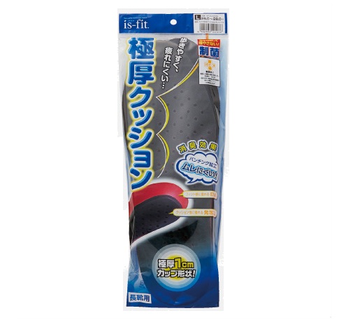 【１０個セット】 モリト イズフィット 極厚クッションインソール L(1足入)×１０個セット【mor】【ご注文後発送までに3週間前後頂戴する場合がございます】