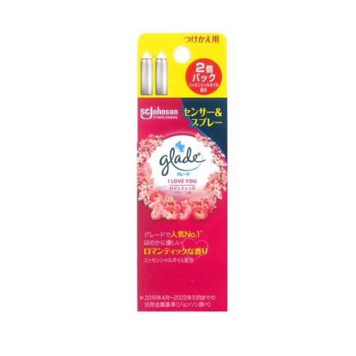 【２０個セット】 ジョンソン グレード 消臭センサー＆スプレー ロマンティックフローラルの香り 付け替え用(18ml*2本入)×２０個セット　１ケース分 【dcs】【t-9】