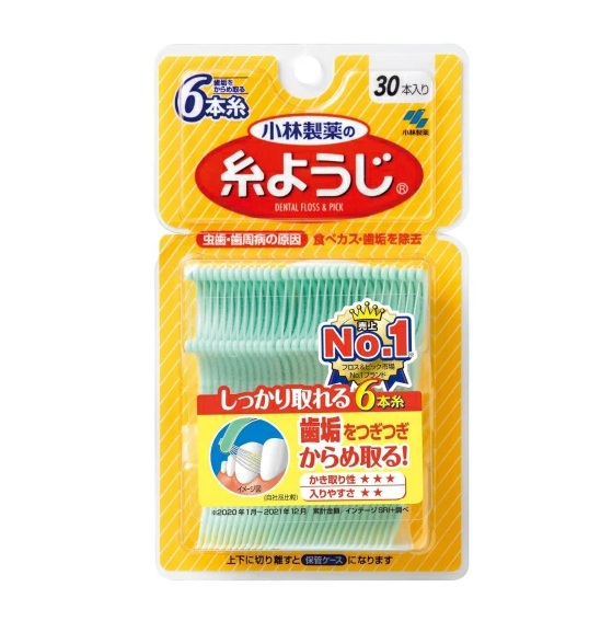 【７２個セット】【１ケース分】 小林製薬 糸ようじ(30本入)×７２個セット　１ケース分 【dcs】