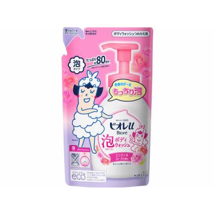 【１５個セット】【１ケース分】 ビオレu 泡で出てくるボディウォッシュ エンジェルローズの香り つめかえ用 480ml ×１５個セット　１ケース分 【dcs】の通販は 7,803円