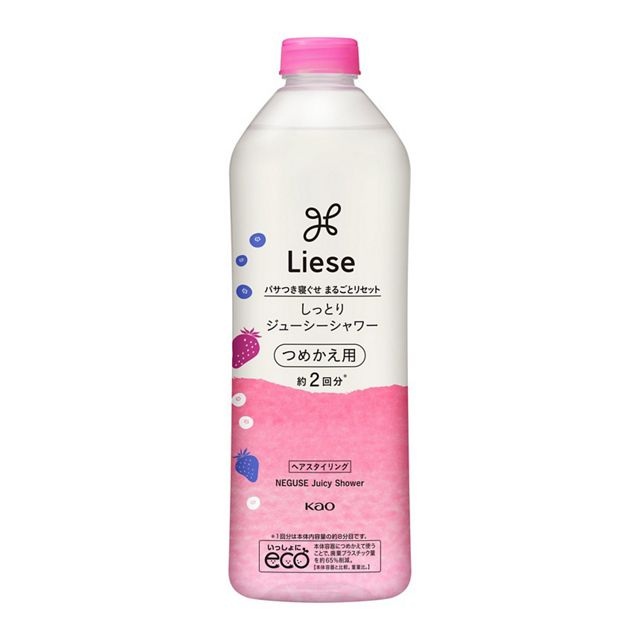 【２４個セット】【１ケース分】 リーゼ しっとりジューシーシャワー つめかえ用 340mL ×２４個セット　１ケース分 【dcs】