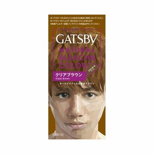 【３６個セット】【１ケース分】 ギャツビー ナチュラルブリーチカラー クリアブラウン(1セット)×３６個セット　１ケース分 【dcs】