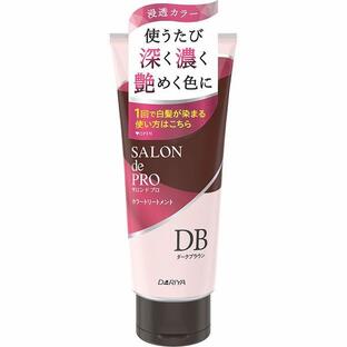 【２４個セット】【１ケース分】 サロンドプロ カラートリートメント ダークブラウン 180g×２４個セット　１ケース分 【dcs】【mor】【ご注文後発送までに2週間前後頂戴する場合がございます】