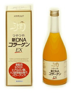 【1２個セット】【1ケース分】 つやつや新DNAコラーゲンEX ５００ml×1２個セット ※軽減税率対応品