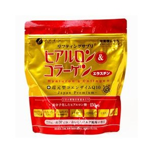 【５個セット】 ファイン ヒアルロン＆コラーゲン+還元型CoQ10 袋入 210g×５個セット   ※軽減税率対応品の通販は