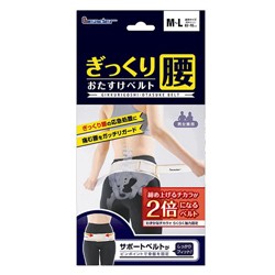 【５個セット】 リーダー ぎっくり腰おたすけベルト M〜Lサイズ　1コ入×５個セット