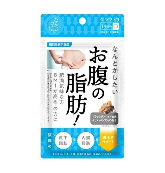 【１０個セット】 グラフィコ なかったコトに！ なんとかしたいお腹の脂肪！14日分(28粒)×１０個セット※軽減税率対象品の通販は