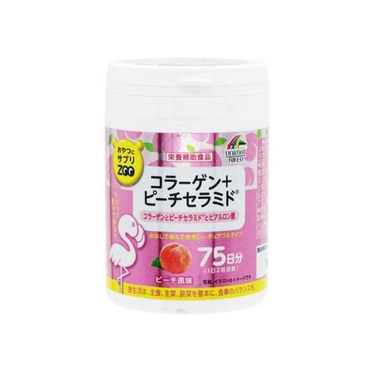 【１０個仕かける】 ユニマットリケン お兄ちゃんにサプリZOO コラーゲン+ピーチセラミド(150g)×１０個仕かける※助け出す税率客体品