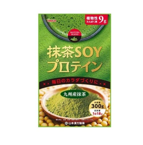 【１０個セット】 山本漢方 抹茶SOYプロテイン(300g)×１０個セット※軽減税率対象品