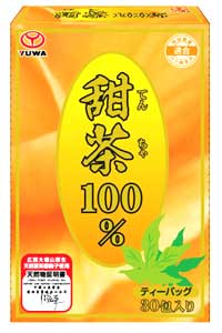 【２４個セット】【１ケース分】ユーワ　甜茶 100%　30包×２４個セット 　１ケース分てんちゃ ※軽減税率対象品【t-1】