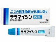 【第2類医薬品】【１００個セット】【１ケース分】 テラマイシン軟膏a 6g　×１００個セット　１ケース分 【dcs】