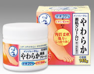 【第3類医薬品】【１０個セット】 メンソレータム　 やわらか素肌クリームU　145ｇ×１０個セット