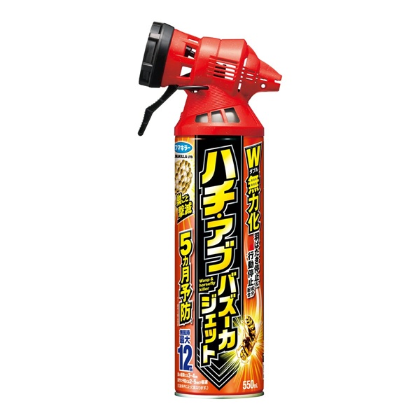 【１０個セット】 フマキラー ハチ・アブ バズーカジェット(550ml)×１０個セット【k】【ご注文後発送までに1週間前後頂戴する場合がございます】