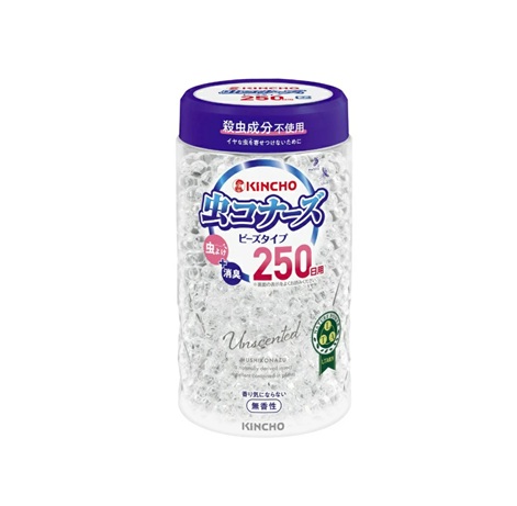 【２０個セット】【１ケース分】 大日本除虫菊 金鳥 虫コナーズ ビーズタイプ 無香料(360g)×２０個セット　１ケース分