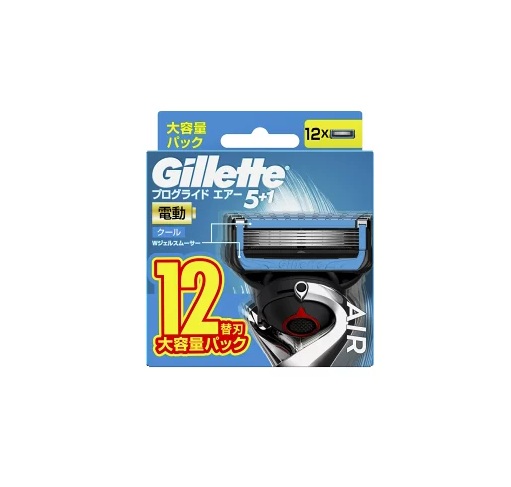 Gillette ProGlide 5+1 替刃 12個セット ジレット プログライド 電動