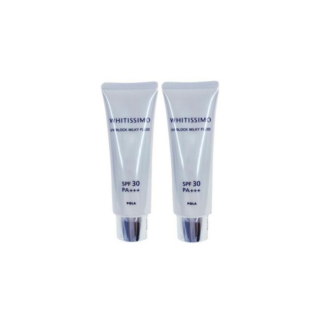 【 ２個セット】【 国内正規品 】ポーラPOLAホワイティシモ UVブロック ミルキーフルイド50g 【 POLA / ポーラ】   日焼け止め pola スキンケア 日中用クリームの通販は 7,137円