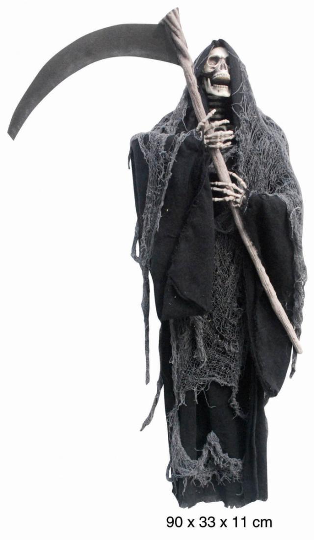 鎌を持つ死神 グリムリーパー ハロウィン 飾り デコレーション 店舗装飾 レプリカ インテリア 撮影 ホラー 肝試し 小物 SUNSTAR Hanging Reaper w/Sickle
