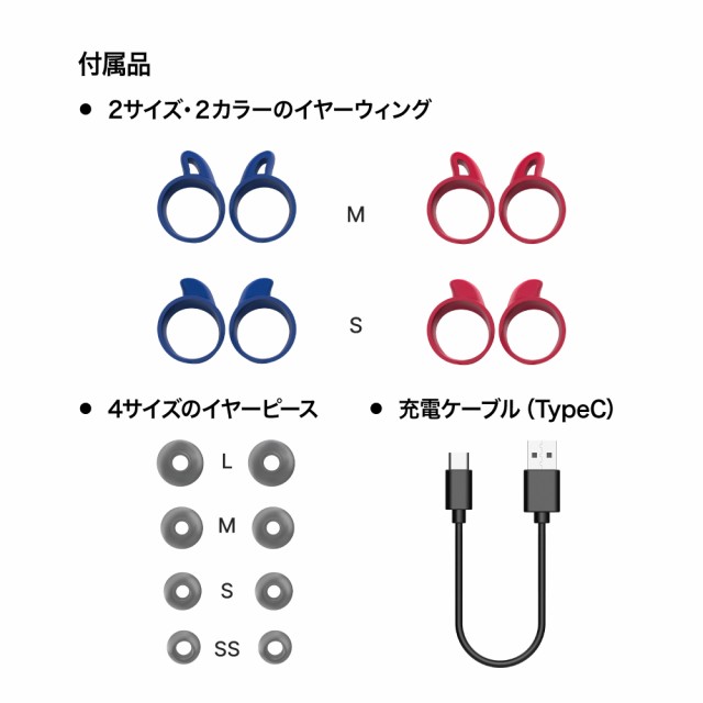 AVIOT TE-D01q2 ワイヤレスイヤホン ノイズキャンセリング 着せ替えイヤーウィング付き 完全ワイヤレス イヤホン bluetooth  5.2 マイク付の通販はau PAY マーケット - AVIOT公式ストア | au PAY マーケット－通販サイト