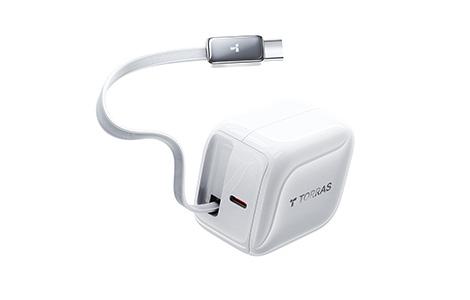 Torras - FlexLine 67W Charger ／ White 充電器 au公式 送料無料 auオンラインショップ au online shop_5