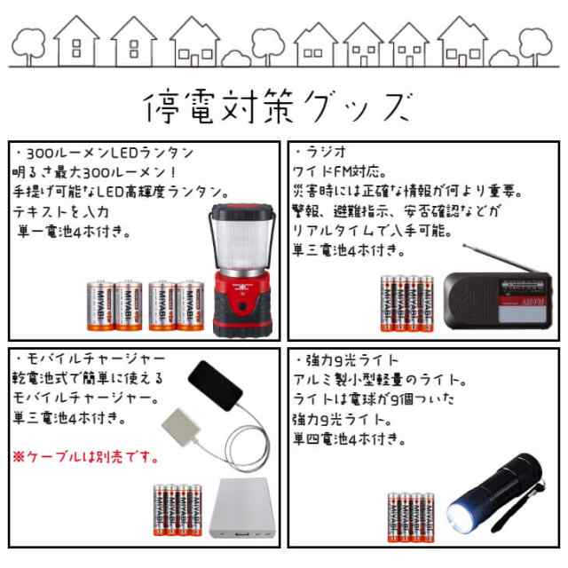 【数量限定人気】停電断水対策・在宅避難ボックス 防災セット 防災セット