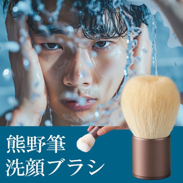 熊野筆 洗顔ブラシ 洗顔 化粧筆 メイクブラシ 熊野メイクブラシ 洗顔ブラシ男女兼用 父の日 父の日ギフト 母の日 母の日ギフト メイク メイクブラシセット 化粧筆セット