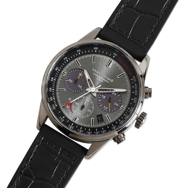 クロノグラフメンズ ソーラー 腕時計 クロノグラフ メンズ 送料無料  【Mauro Jerardi マウロジェラルディ ソーラークロノグラフ 腕時計】  【送料無料】メンズウォッチ ソーラー発電  mam の通販は