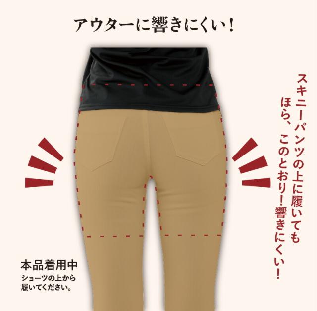 【あったかメディカルコツバンサポーター(2枚セット)】 【メール便 送料無料】尿漏れ 尿もれ 頻尿 対策 パンツ ガードル 内蔵パッド 骨盤底筋 引き上げ アシスト ハイウエスト 裏起毛 温かい レッド 医療機器 骨盤サポート ハンモックレース pd_9