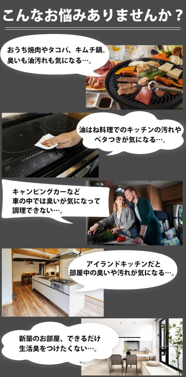 卓上換気扇 Airhood ワイヤレスタイプ 【送料無料】 換気扇 コードレス 持ち運び ワイヤレス 強力 吸引 煙 油 臭い 超吸引 おうち焼肉 炭火焼肉 焼鳥 屋内 バーベキュー ベランダ コンセント不要 持ち運べる たばこ タバコ dap 