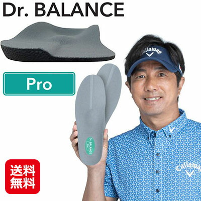 インソール スポーツ 中敷き ゴルフ スイング矯正器 健康グッズ 【ドクターバランスインソール　プロ】【送料無料】 義肢装具士が開発した膝を守るインソール。 dap