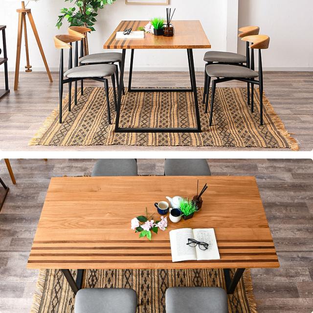 ダイニングセット（テーブル&チェア） 北欧モダンデザインダイニング 4人 5点セット(テーブル+チェア4脚) W140 ダイニングセット（テーブル\u0026チェア） 北欧モダンデザインダイニング 4