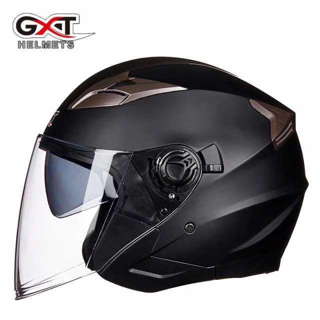 ジェットヘルメット バイクヘルメット GXT708 バイク PSC規格品 インナー脱着可おしゃれ四季通用 半キャップ サングラス上下調節可  ハーの通販はau PAY マーケット - Hanayagi shop