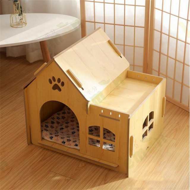 キャットハウス 猫用 別荘 一戸建て ペット用品 ペットベッド 小型犬